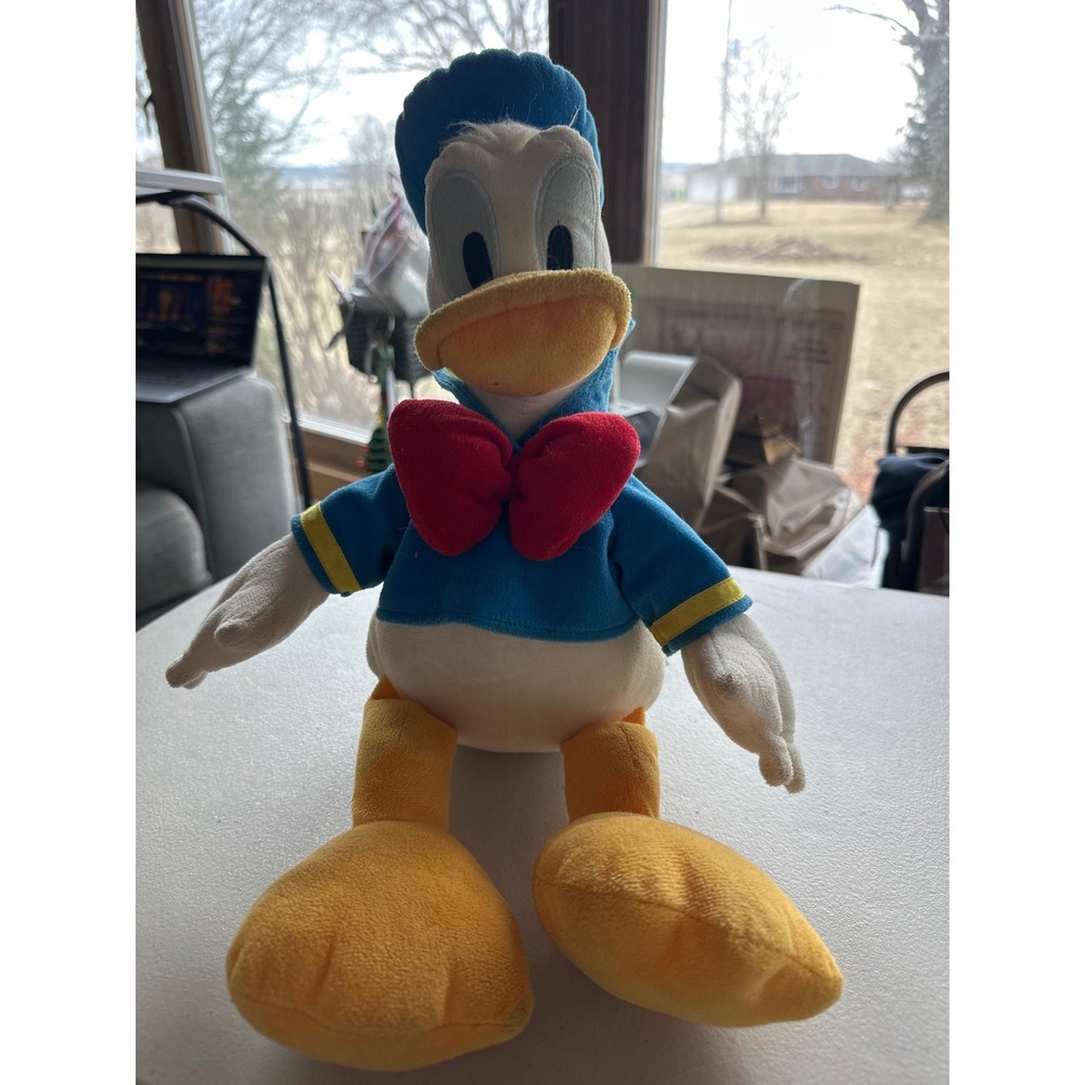 Disney Collection Donald Duck Plush Stuffed Animal Blue Sailor Suit FAC-011309‎